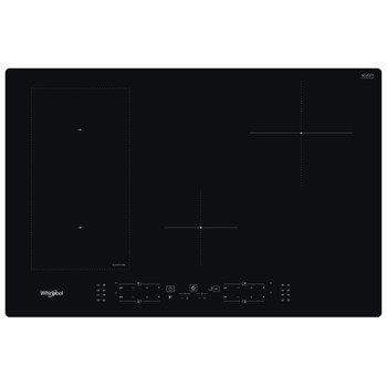Whirlpool Kookplaat WL B2977 NE Zwart Induction vitroceramic Frontal