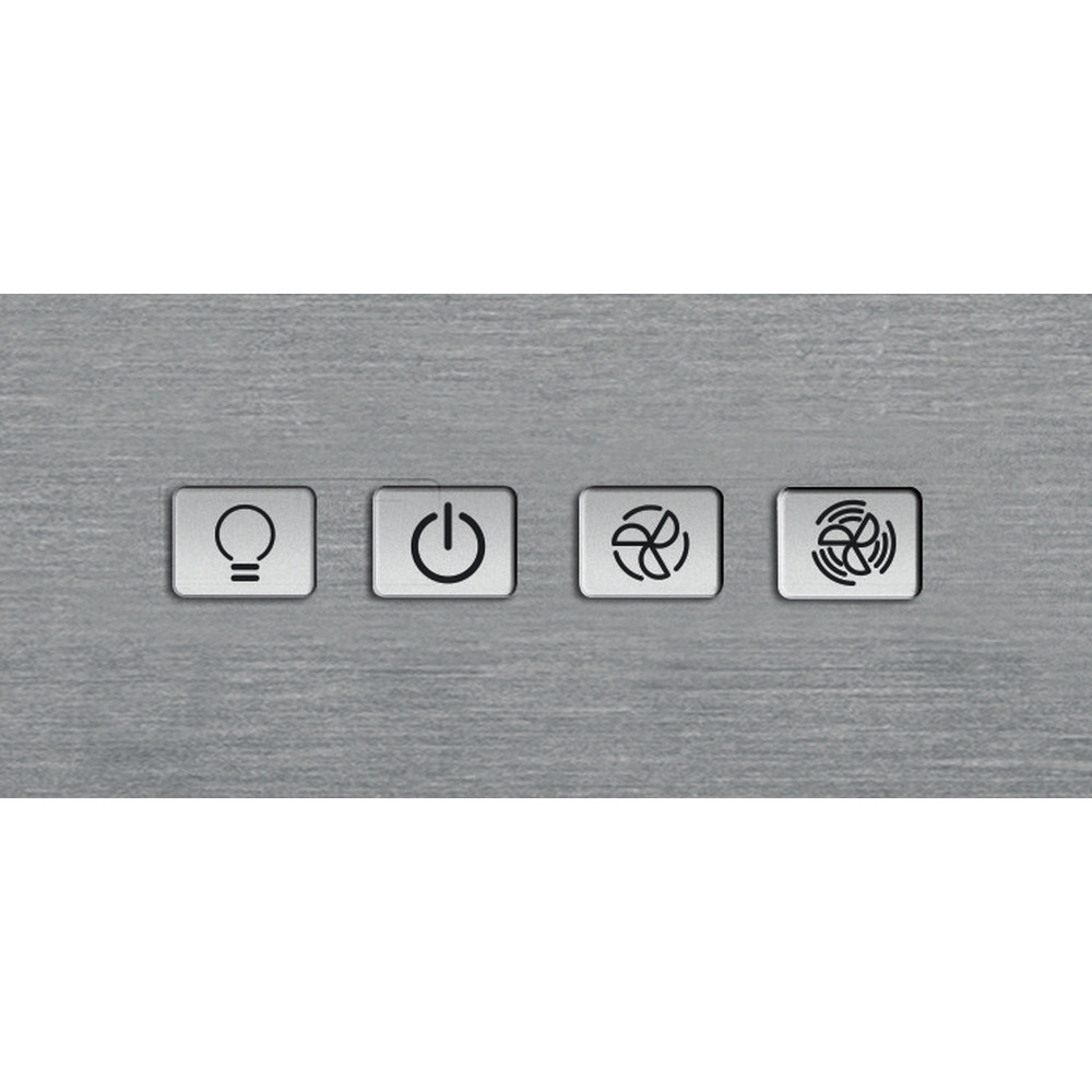 Bauknecht Hotte Encastrable DBHBS 94 LM X Inox Encastrable Mécanique Control panel