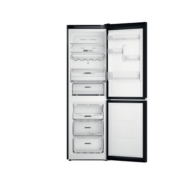 Whirlpool Racitor-congelator combinat Independent W7X 82O K Negru 2 doors Frontal open