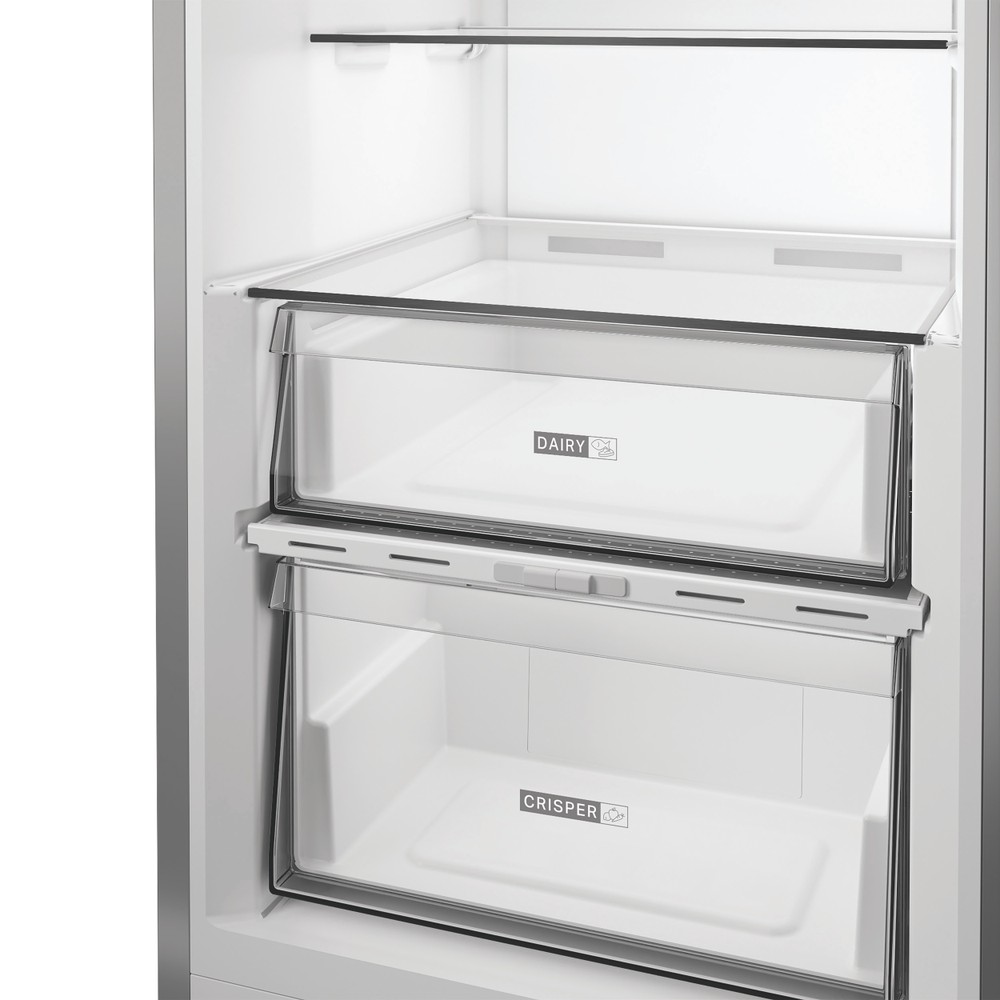 Whirlpool Koelkast Vrijstaand WHMLF 6442 XP4 New Silver – ARC 1035 Drawer