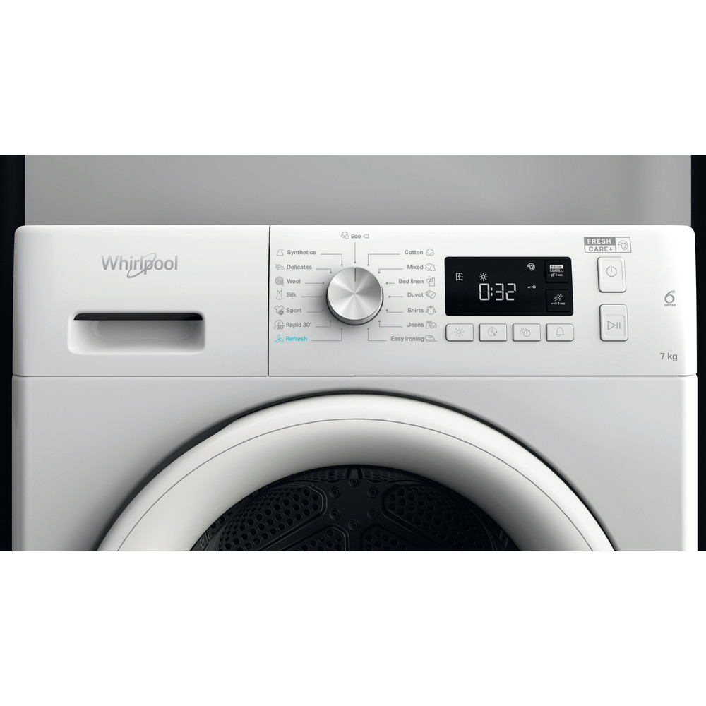 Whirlpool Sušilica FFT M11 72 EE Bijela Lifestyle control panel