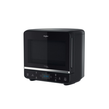 Whirlpool Mikrovågsugn Fristående MAX 49 MB Black Elektronisk 13 MW+grillfunktion 700 Perspective