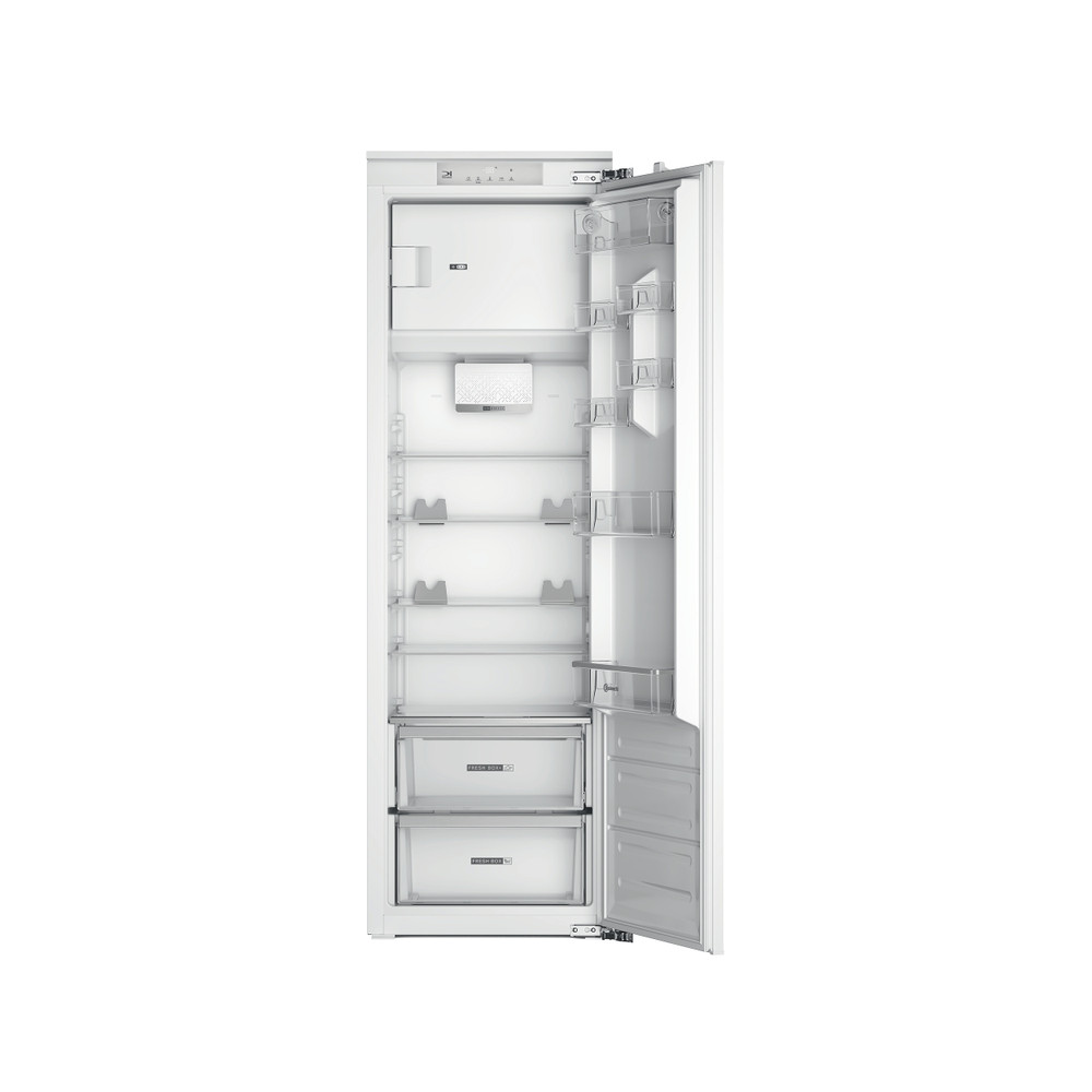 Bauknecht Koelkast Inbouw BKSD184013C1 Staal Frontal open