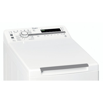 Whirlpool Maşină de spălat rufe Independent TDLR 7220SS EU/N Alb Încărcare Verticală E Control panel