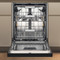 Whirlpool Astianpesukone Vapaasti sijoitettava W7U HS41 X Työtason alle C Frontal