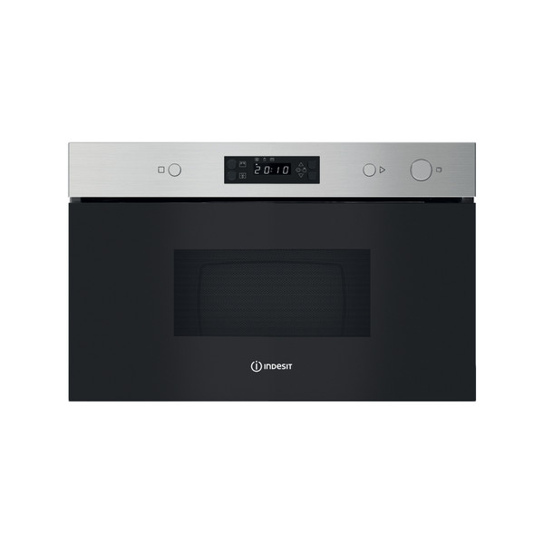 Indesit Φούρνος μικροκυμάτων Εντοιχιζόμενο IM K11 X Ανοξείδωτο ατσάλι Ηλεκτρονική 22 Μόνο MW 750 Frontal