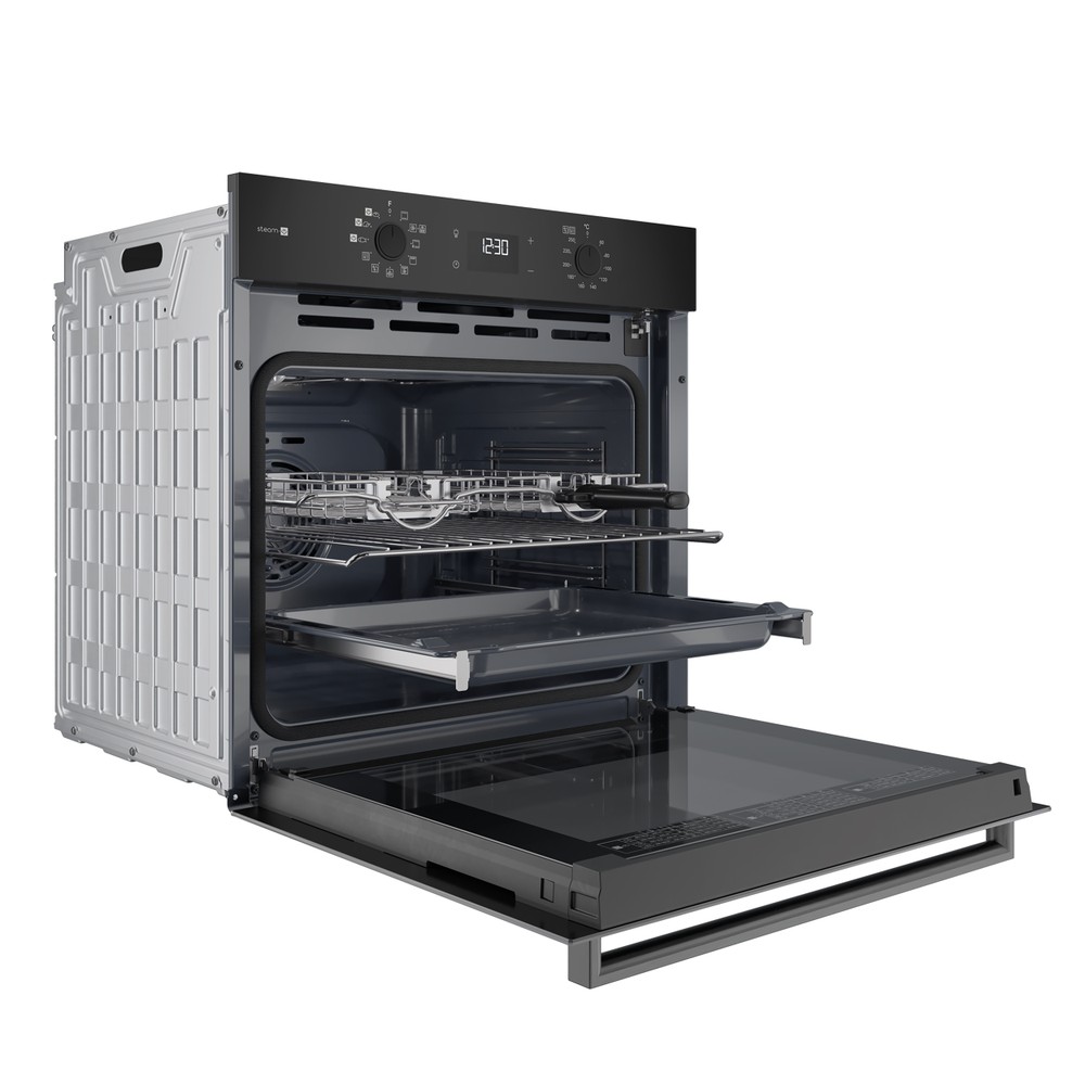 Hotpoint Horno Incorporado HO3 K78PSU1Z B Eléctrico A ++ Perspective open