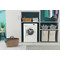Indesit Стиральная машина Отдельно стоящий OMTWSA 51052 W EU Белый Front loader A++ Lifestyle frontal open