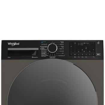 Whirlpool Lavadora secadora Libre instalación WAD 9636G SPT Manhattan Grey Cargador frontal Control panel