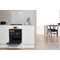 Whirlpool Plīts WS5G8CHW/E/1 Balts Gāzes Frontal