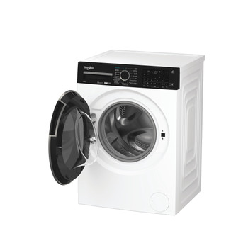 Whirlpool Wasdroger Vrijstaand WPD 2836W ADS BE Wit Voorlader Perspective open