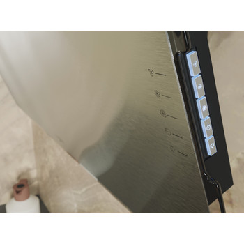 Whirlpool Hotte Encastrable WHVF 92F LM X Inox Pose-libre Mécanique Lifestyle control panel