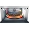 Whirlpool Mikroaaltouuni Vapaasti sijoitettava MWSC 9133 SX Inox Elektroninen 33 Mikroaaltotoiminto ja grilli 1000 Perspective
