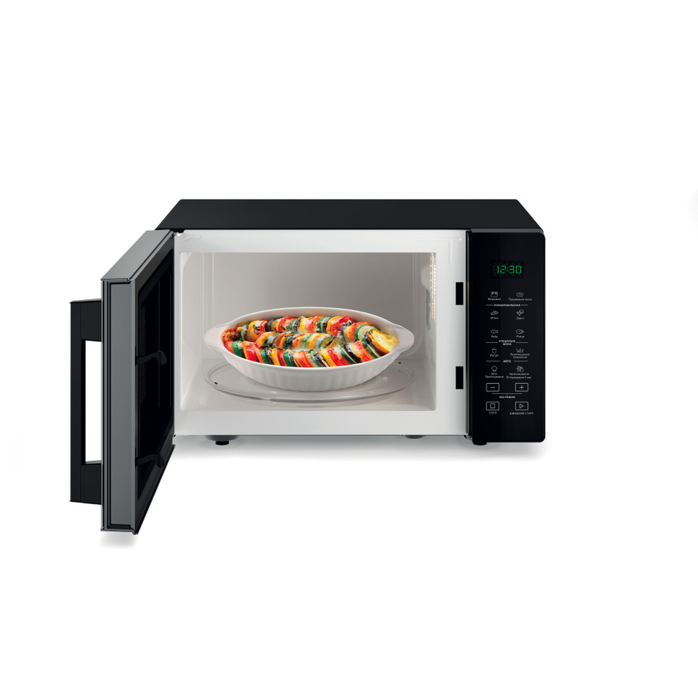 Whirlpool Мікрохвильова піч Соло MWP 251 B Чорний Електронне 25 Мікрохвильова піч 900 Frontal open
