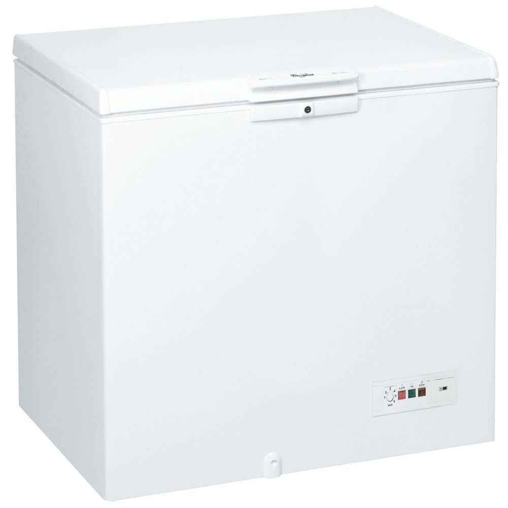 Whirlpool Surgélateur Pose-libre WHM21114 Blanc Perspective