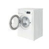 Indesit Lavadora secadora Libre instalación EWDE 751251 W SPT N Blanco Cargador frontal Perspective open