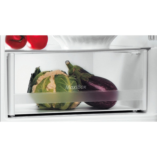 „Indesit“ Šaldytuvo / šaldiklio kombinacija Laisvai pastatoma LI6 S2E S Sidabrinė 2 doors Drawer