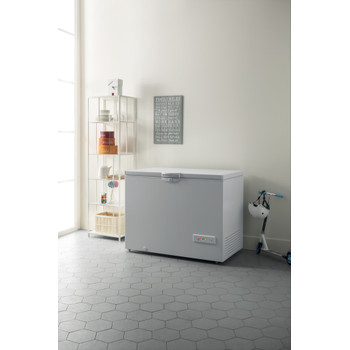 Indesit Congelador Livre Instalação OS 1A 400 H 1 Branco Lifestyle perspective