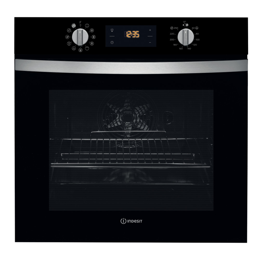 Indesit Rúry Vstavané IFW 4844 H BL Elektrika A+ Frontal