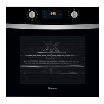 Indesit Oven Ingebouwd IFW 4844 H BL Elektrisch A+ Frontal