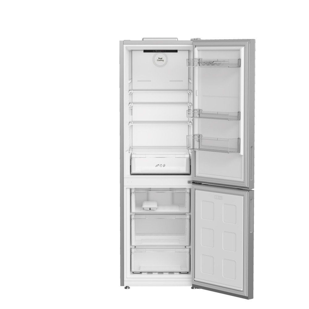 „Indesit“ Šaldytuvo / šaldiklio kombinacija Laisvai pastatoma INK25361S4E New Silver – ARC 1035 2 doors Frontal open