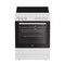 Indesit Κουζίνα I6V5PMW Λευκό Ηλεκτρική Frontal
