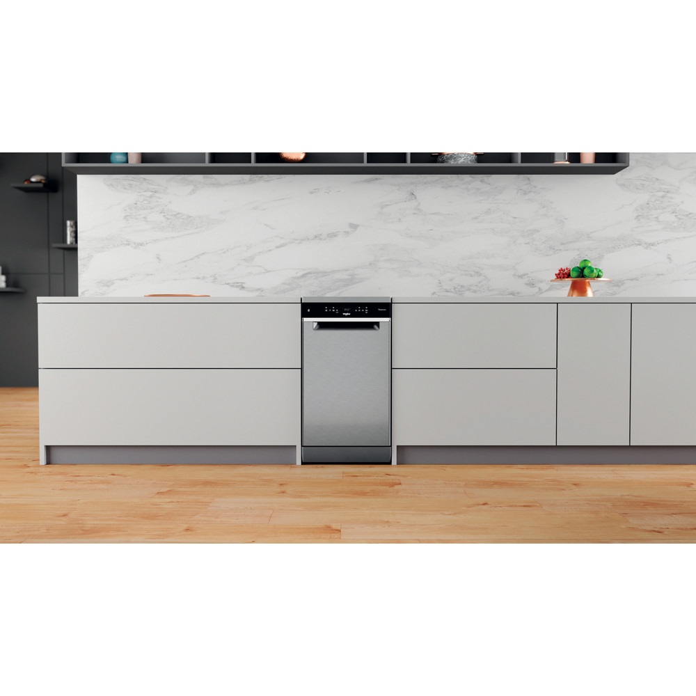 Whirlpool Umývačka riadu Voľne stojace WSFO 3O34 PF X Voľne stojace D Lifestyle frontal