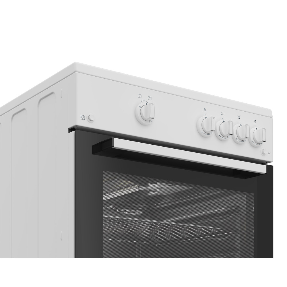 Indesit Κουζίνα I6GGKMWF Λευκό Αερίου Control panel