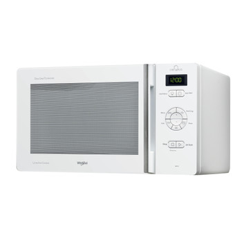 Whirlpool Mikrovågsugn Fristående MCP 346 WH White Elektronisk 25 MW+grillfunktion 800 Perspective