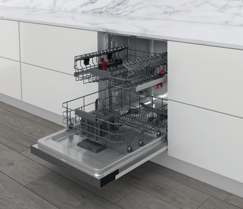 Halfgeïntegreerde vaatwasser Whirlpool - WBC 3C26 X | European