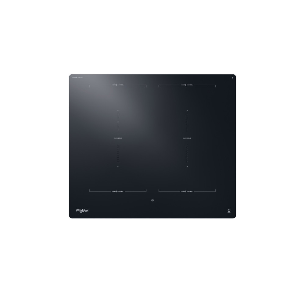 Whirlpool Table de cuisson WTX6019DCF Noir Induction vitroceramic Frontal