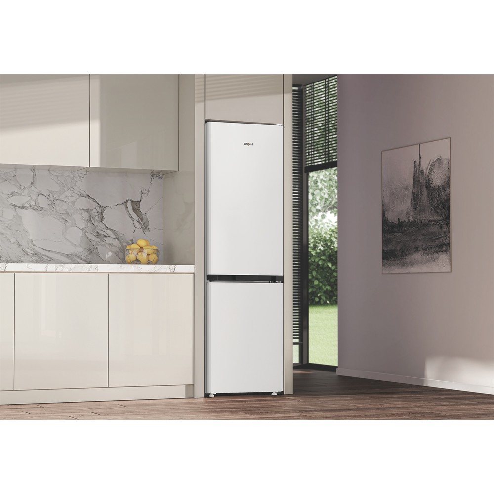 Whirlpool Kombinovaná chladnička s mrazničkou Volně stojící WHK 22373 W6EA White - ARC P1 2 doors Lifestyle perspective