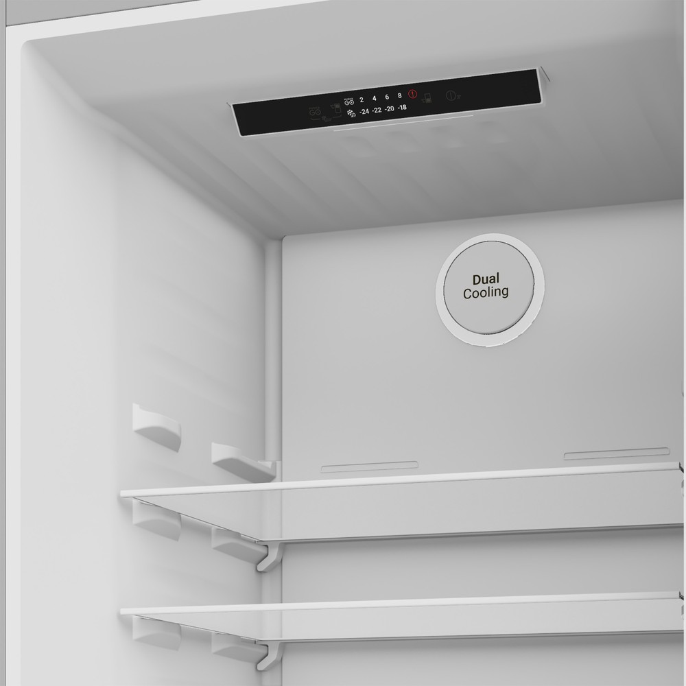 „Indesit“ Šaldytuvo / šaldiklio kombinacija Laisvai pastatoma INK 25402 S4E New Silver – ARC 1035 2 doors Filter