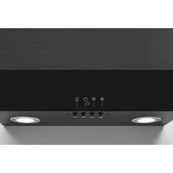 Indesit Campana Encastre IHVP 6.6 LM K Negro Wall-mounted Mecánico Lifestyle control panel