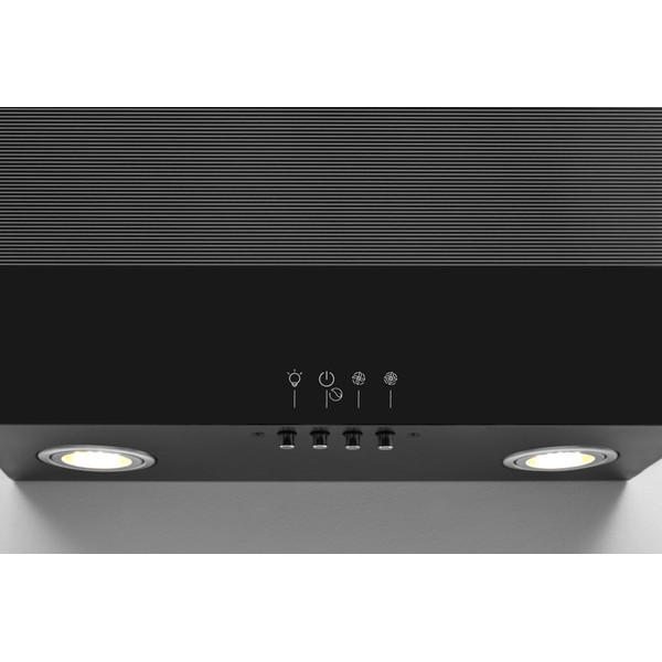 Indesit Hotte Encastrable IHVP 6.6 LM K Noir Mural Mécanique Lifestyle control panel