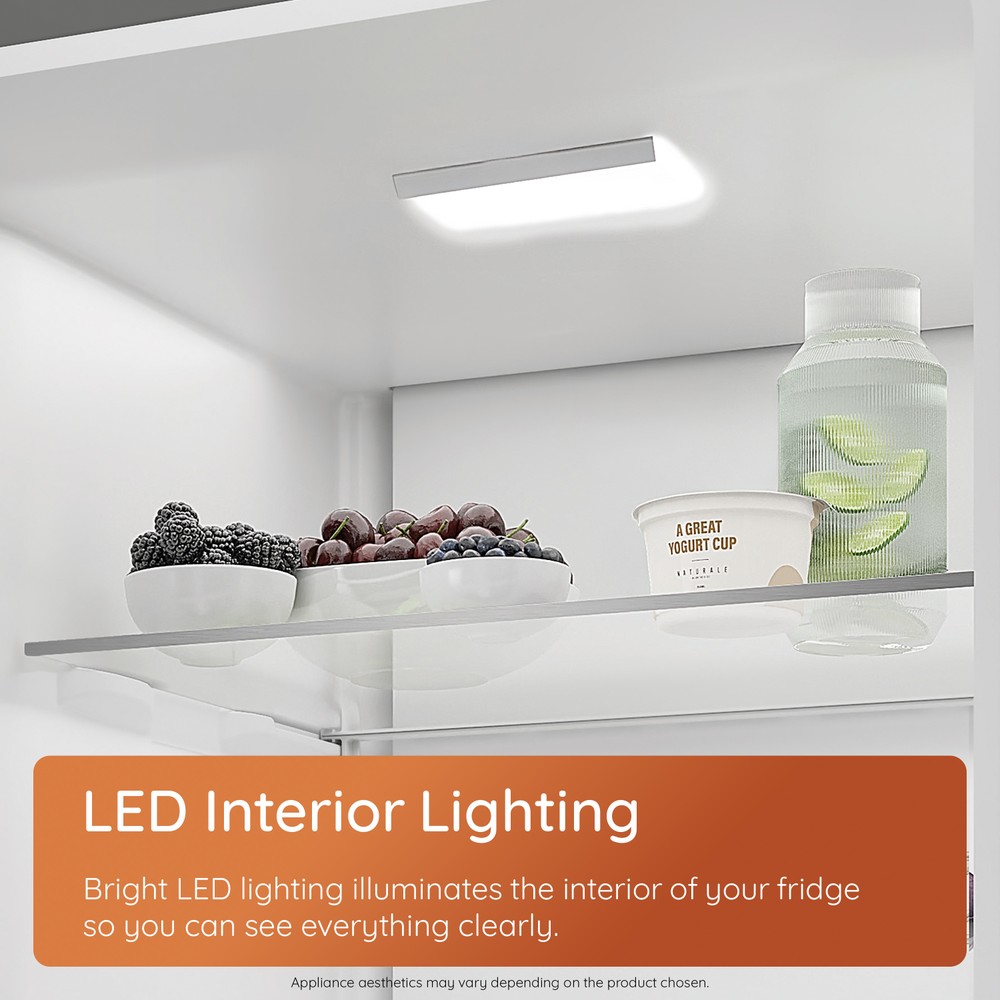 Hotpoint Fridge-Freezer Combination Built-in HPKH 1262B4 UK Zinc Metal 2 doors Lifestyle detail