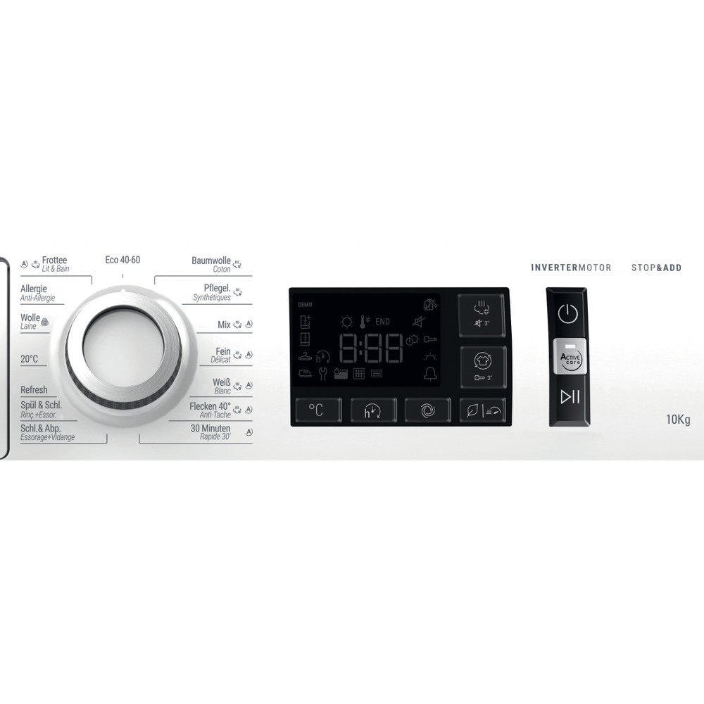 Bauknecht Lave-linge Appareil à pose libre WM BK 10A CH A Blanc Chargeurs frontaux A Program