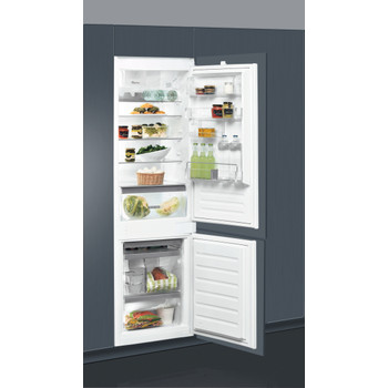 Whirlpool Racitor-congelator combinat Încorporabil ART 66112 Alb 2 doors Lifestyle perspective open
