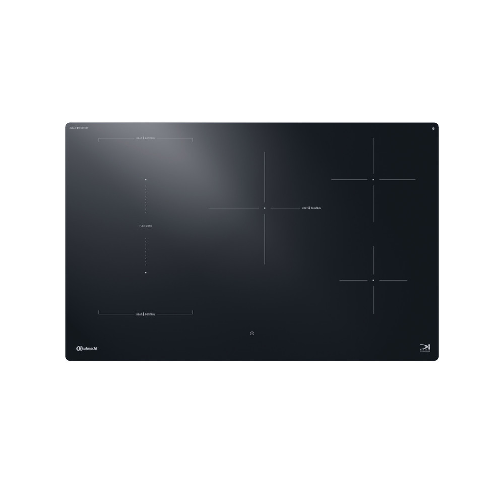 Bauknecht Table de cuisson BTX8017DCF2 Noir Induction vitroceramic Frontal