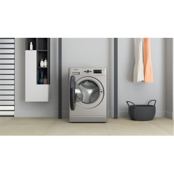 Whirlpool Lavadora secadora Libre instalación FWDG 961483 SBV SPT N Plata Cargador frontal Lifestyle frontal open