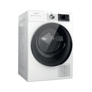 Whirlpool Sèche-linge W6 D94WR BE Blanc Perspective