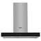 Whirlpool Liesituuletin Kalusteisiin sijoitettava WHBS 62F LT K/1 Musta Wall-mounted Elektroninen Frontal