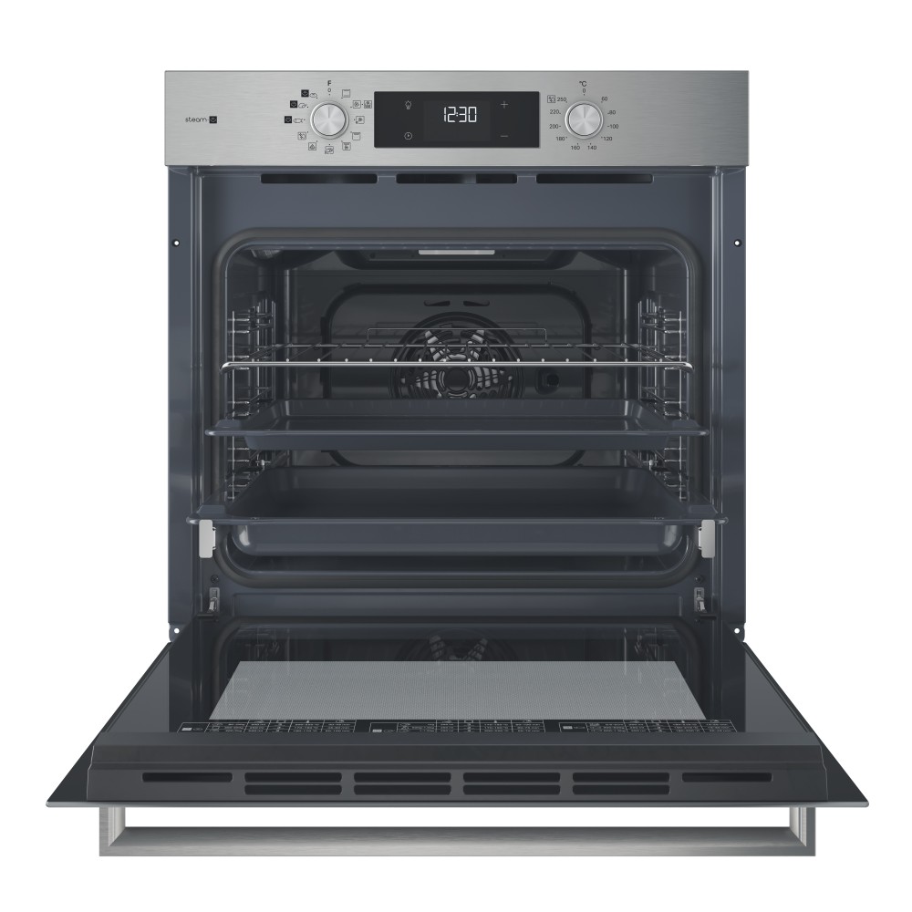 Hotpoint Horno Incorporado HO3 K58HSU1 X Eléctrico A + Frontal open