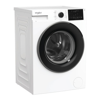 Whirlpool Tvättmaskin Fristående WSPM 96WB EE White Front loader A Perspective
