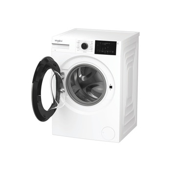 Whirlpool Vaskemaskin Frittstående WSPM 96WB EE Hvit Front loader A Perspective open