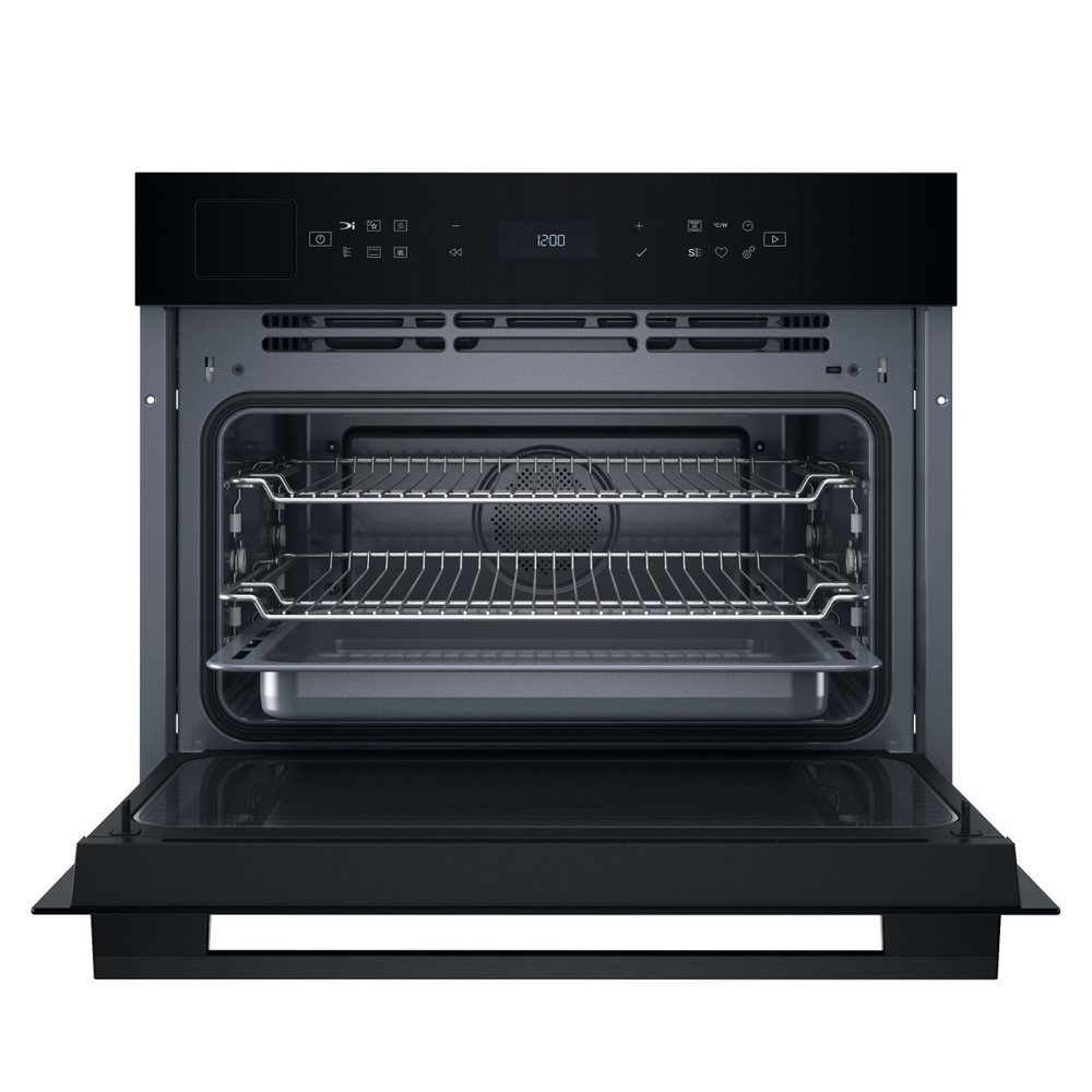 Bauknecht Four micro-ondes Encastrable BCT7A9PHTSK Noir Electronique 53 Four à micro-ondes combiné 950 Frontal open