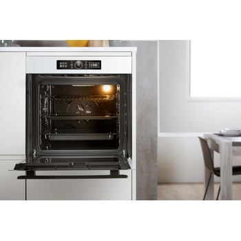 Whirlpool Horno Encastre AKZ9 6290 WH Eléctrico A + Lifestyle frontal open