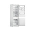 Whirlpool Kühl- / Gefrierkombination Einbaugerät WBB 18NC22R Weiss 2 Türen Frontal open