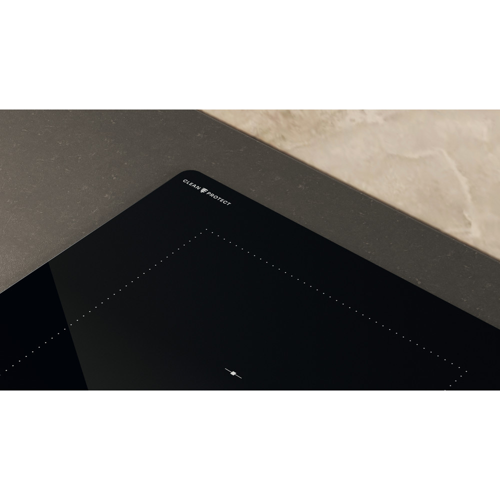 Whirlpool Table de cuisson WL S6277 CPNE Noir Induction vitroceramic Lifestyle detail