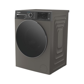 Whirlpool Maşină de spălat rufe Independent WAM 99GBC EE Manhattan Grey Încărcare frontală A Perspective